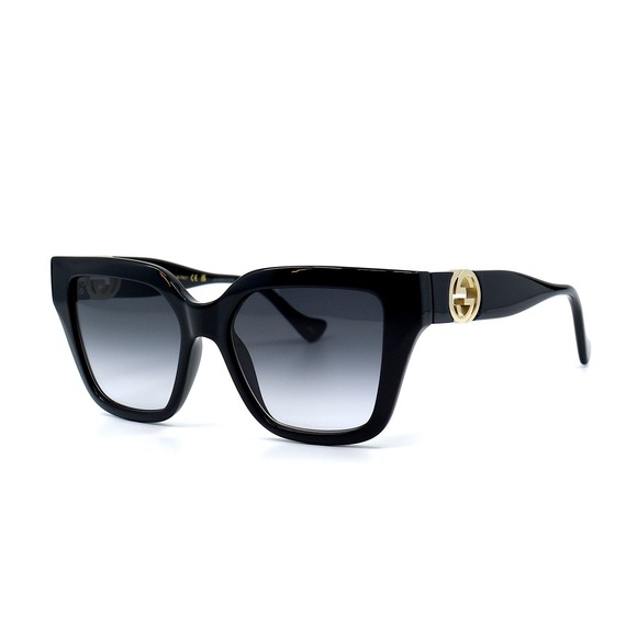 Gucci Accessories - GUCCI GG1023S 001 BLACK GREY WOMEN'S AUTHENTIC SUNGLASSES